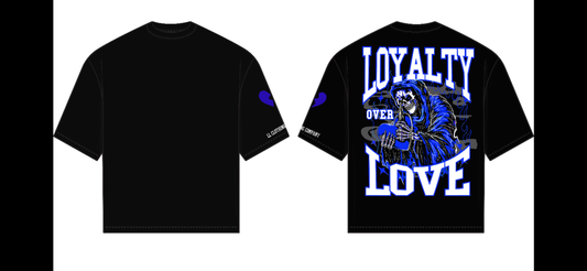 Loyalty Over Love Skull Tee