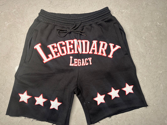 Black legendary Fleece Shorts